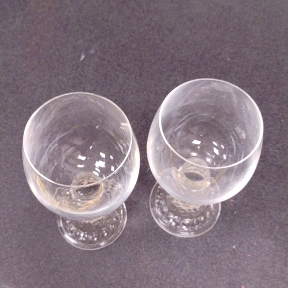 Set of 2 Rosenthal Thomas Bacchus Crystal Wine Goblets Vintage Barware German - Picture 2 of 6